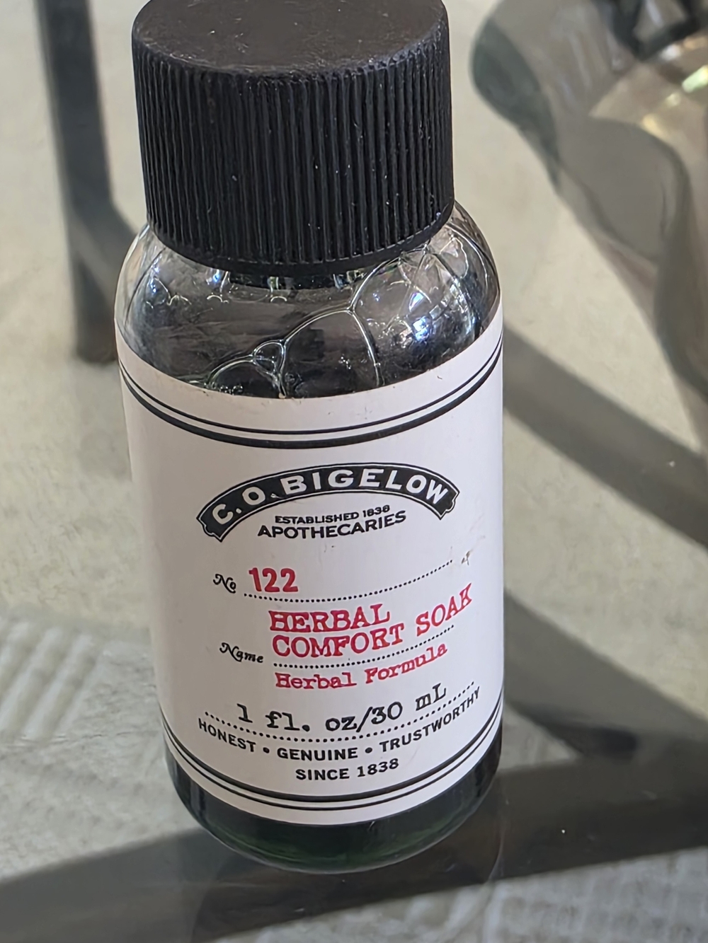 C.O. Bigelow Herbal Comfort Soak - 30ml